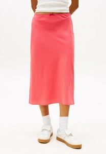 Юбка А-силуэта TRIM MIDI Tommy Jeans, розовый
