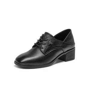 Повседневные однобортные туфли женские Spider King, Black