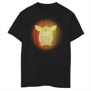 Футболка Furby со светящейся тыквой и портретным рисунком для мальчиков 8–20 лет Licensed Character