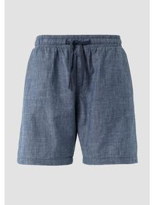 Джинсовые брюки 55Y6_синего цвета QS