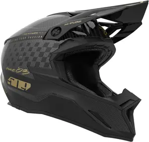 Шлем для бездорожья Altitude 2.0 Carbon Fiber 509, Speedsta Black Gold