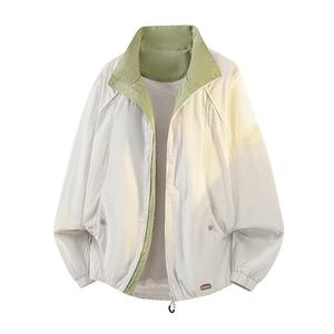 Куртка Unisex Stand Collar Moderate Others WARRIOR, оранжевый хаки[free diy badge]