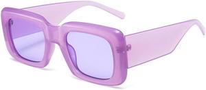 Модные солнцезащитные очки для женщин, винтажные, роскошные, женские солнцезащитные очки с защитой от УФ-излучения UV400, мужские, ретро, ​​трендовые очки generic, Jelly Pink Tea