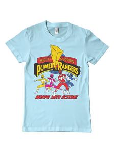 Футболка Morph Into Action T-Shirt синего цвета Power Rangers