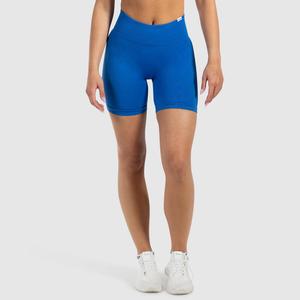 SMILODOX Женские короткие леггинсы Arleta синего цвета