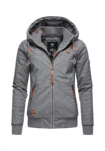 Зимняя куртка нугги зигзаг междунар. Ragwear, серый