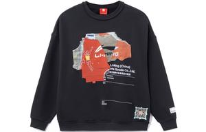LiNing Свитшот унисекс черный