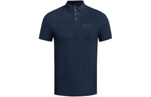 Футболка поло SS24 Мужская Тёмно-синяя ARMANI EXCHANGE