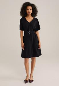 Повседневное платье WE Fashion, черный