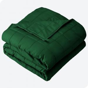 Одеяло Bare Home весом 10 фунтов, цвет Cotton Forest Green