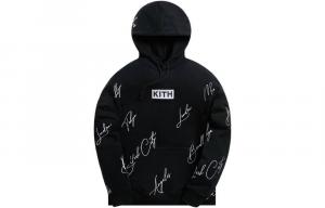 Футболка с принтом City Script KITH, черная