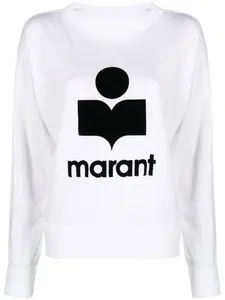 Футболка Kilsen с логотипом MARANT ÉTOILE, белый