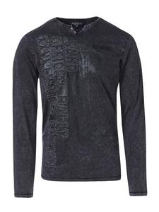 Футболка с длинными рукавами ЧЕРНОГО цвета KOROSHI