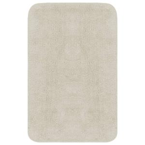 Комплект ковриков для ванной vidaXL, 2 шт. Ткань белая