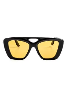 Солнцезащитные очки Manon в геометричной оправе Lapima, черный