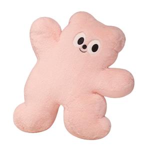 Разноцветный плюшевый мишка Dopamine Dressing в горошек, высота 50CM MLING, розовый