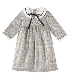 Платье Leana с цветочным принтом из хлопка La Coqueta, Black Floral