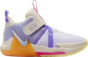 Кроссовки LeBron Witness 7 PS 'Action Grape Vivid Orange', фиолетовый