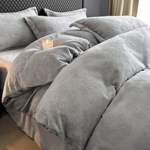 FUANNA Комплект постельного белья 4 предмета, 220x240 см, пододеяльник 220x240