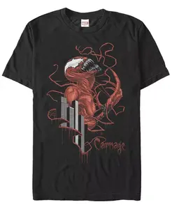 Мужская футболка с коротким рукавом Rise of Carnage Fifth Sun, черный