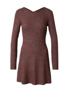 ABOUT YOU Платье 'Linda' в крапчатом коричневом