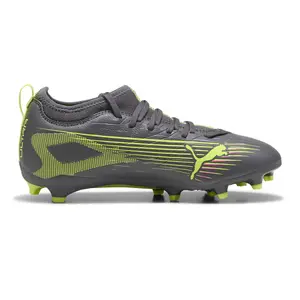 Детские футбольные бутсы Puma Ultra 5 Match FG/AG, серый