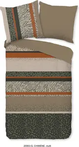 Постельное белье в полоску Доброе утро - 135 x 200 см - 100% хлопок Muller Textil