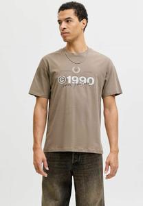Футболка Jack & Jones Print T-shirt, Desert Taupe/Beige