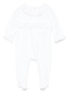 Комбинезон с оборками Patachou, белый