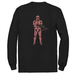 Мужская футболка с длинными рукавами и рисунком «Звездные войны: Скайуокер. Восхождение ситхов-солдат» Licensed Character
