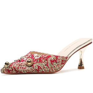 Женские сандалии с закрытым носком, устойчивые к истиранию GOSO, Black