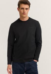 Топ bugatti LANGARM IM MODERN FIT, Schwarz/Black