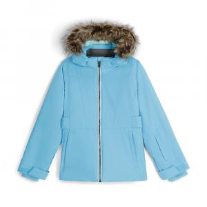 Утепленная горнолыжная куртка Spyder Lola (для девочек) - зима 2025 года, Cyan Blue