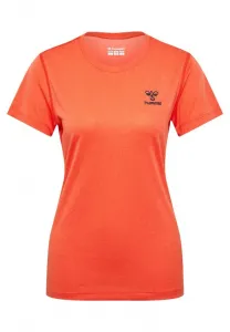 Футболка с принтом sprint mel Hummel, Spicy Orange Melange