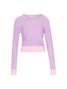 MyMo Женский свитер сиренево-розового цвета