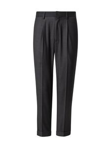 Тканевые брюки ABOUT YOU x Kevin Trapp Regular Pleat-Front Pants, антрацит
