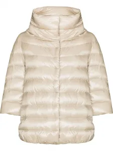 Пуховик с логотипом Herno, нейтральный