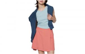 Женские повседневные шорты оранжево-желтые UNIQLO