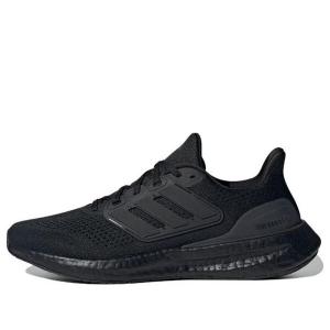 Кроссовки Adidas Pureboost 23 Wide Running Shoes 'Core Black', черный