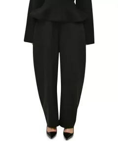 Скульптурные брюки Róhe, черный