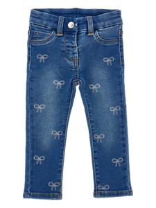 Monnalisa прямые джинсы, синий