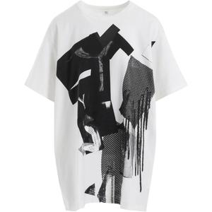 Yohji Yamamoto Футболка женская экрю