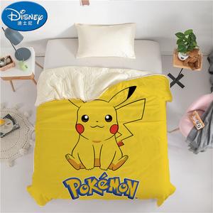 Disney Одеяло летнее односпальное 150х200 см, желтый Пикачу