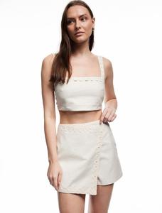 Топ Koton, светло-бежевый