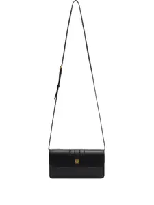 Мини-сумка с откидным клапаном Bally, черный