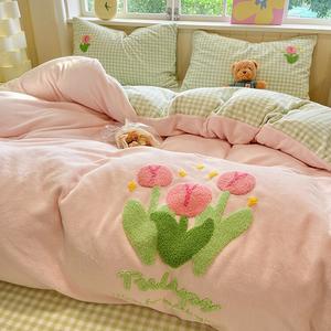 Disney Комплект постельного белья, 4 предмета, 150x200 см, для матраса 200x230 см