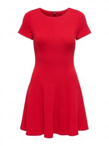 ONLY Платье 'ONLKENYA' в ярко-красном цвете