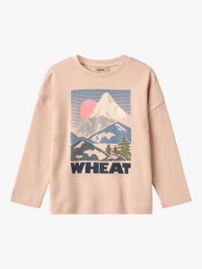 Детская футболка Hanni с горным принтом WHEAT, Rose Dust