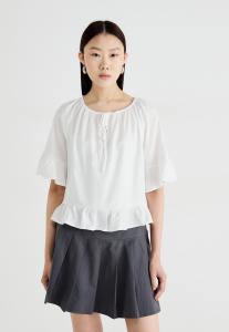 Блуза RYAN CONELLA MSCH Copenhagen, белый