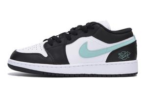 Детские баскетбольные кроссовки Air 1 с низким верхом и противоскользящим верхом для подростков Jordan, черный